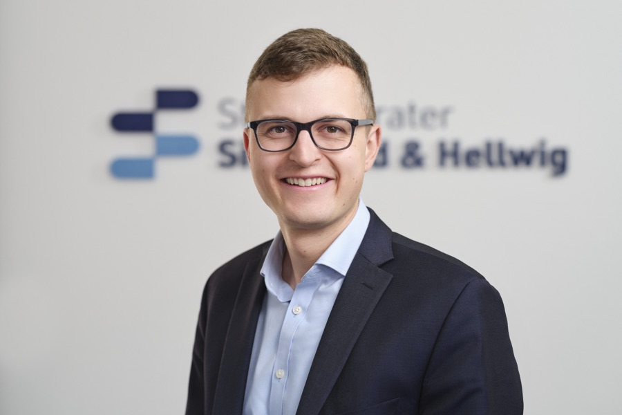 Porträt von Oskar Hellwig
